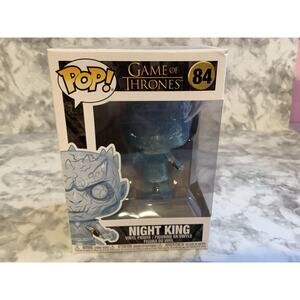 Funko Pop! TV: Game of Thrones- Crystal Night King with Dagger in Chest, #84 NIB